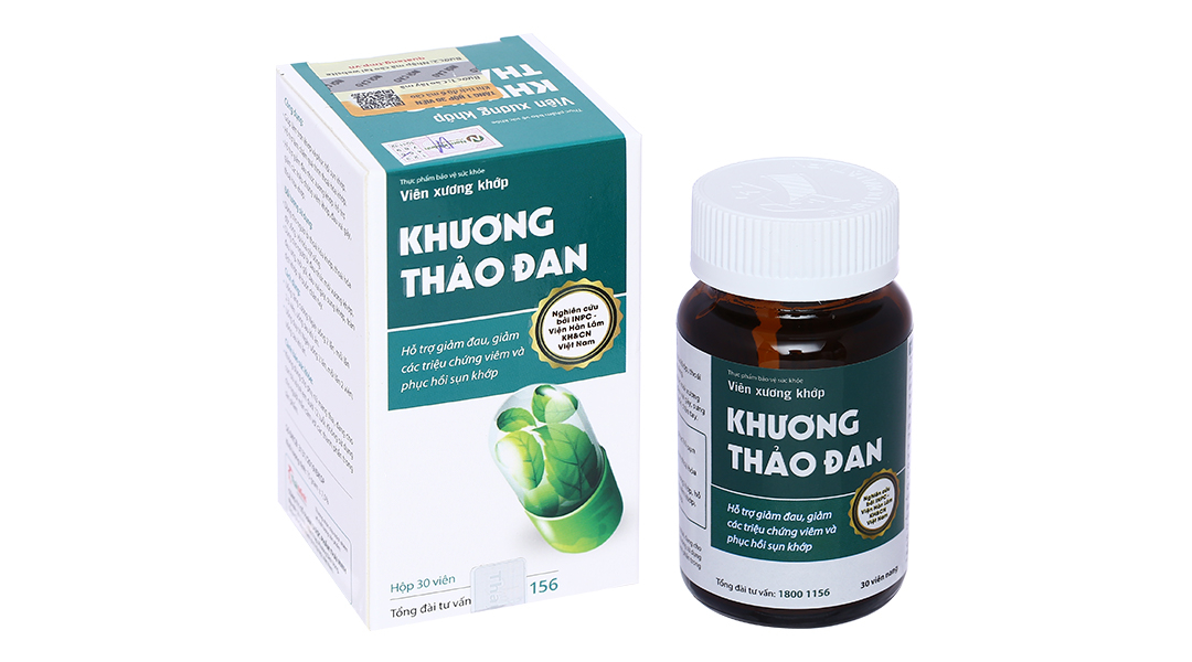 Viên xương khớp Khương Thảo Đan lọ 30 viên